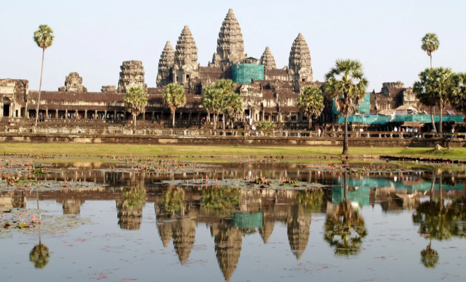 reflective image of angkor wat temple in Siem Reap cambodia
hidden gem destinations